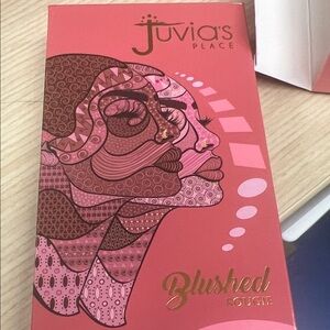 Juvia's Place Blushed Rouge Palette - Vibrant Pink